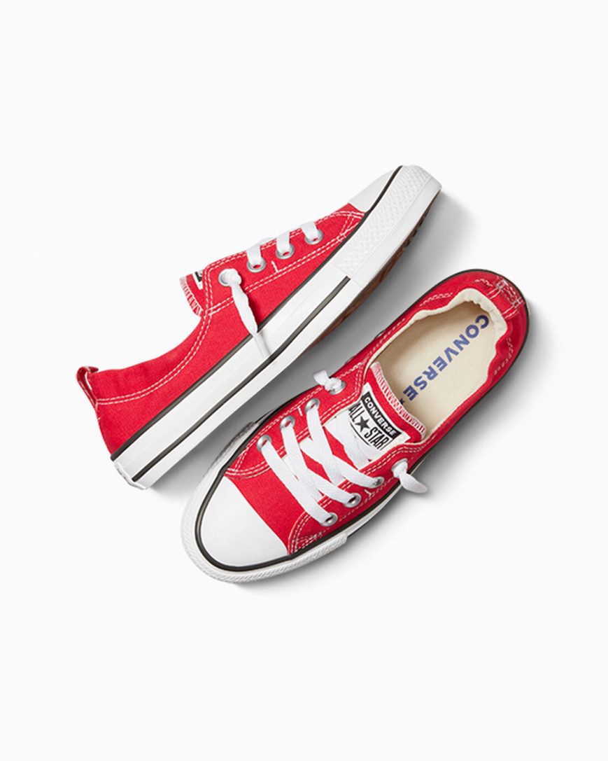 Women's Converse Chuck Taylor All Star Shoreline Slip On Shoes Red | AU 08943S